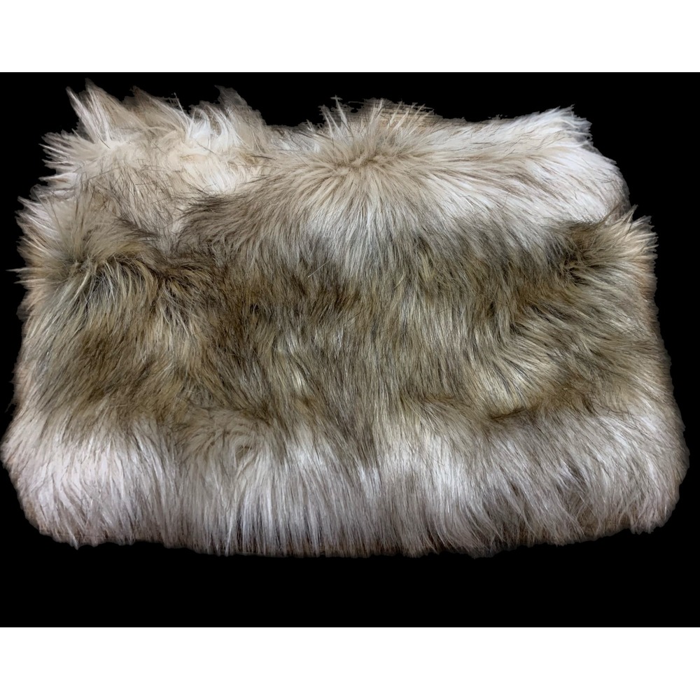 Mob Wife Madden Girl Faux Fur Muffler Vegan Glam Chic Winter Formal